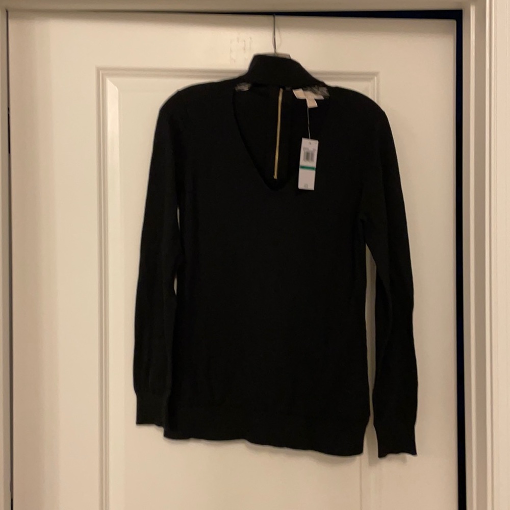 ✨🖤NWT- Beautiful Michael Kors light sweater. Sexy style. Purchased, never worn!